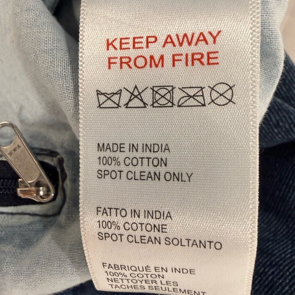 Denim Tote - Picture 6 of 7